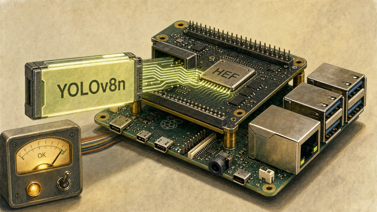 Как превратить YOLOv8n в HEF для Hailo-8L на Raspberry Pi 5: пошаговая инструкция