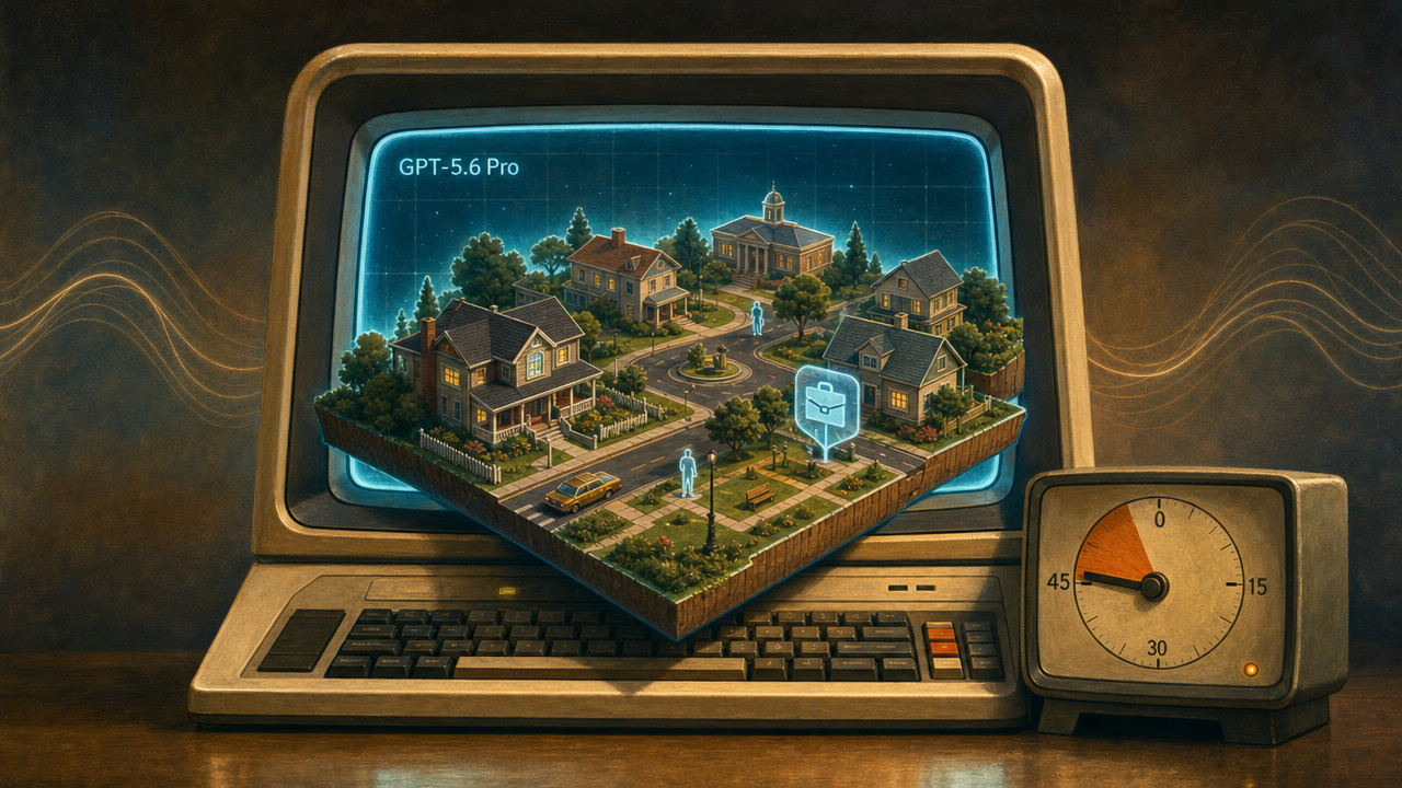 Утечка GPT-5.6 Pro: OpenAI втихую тестирует модель, которая генерирует «The Sims» за 48 минут