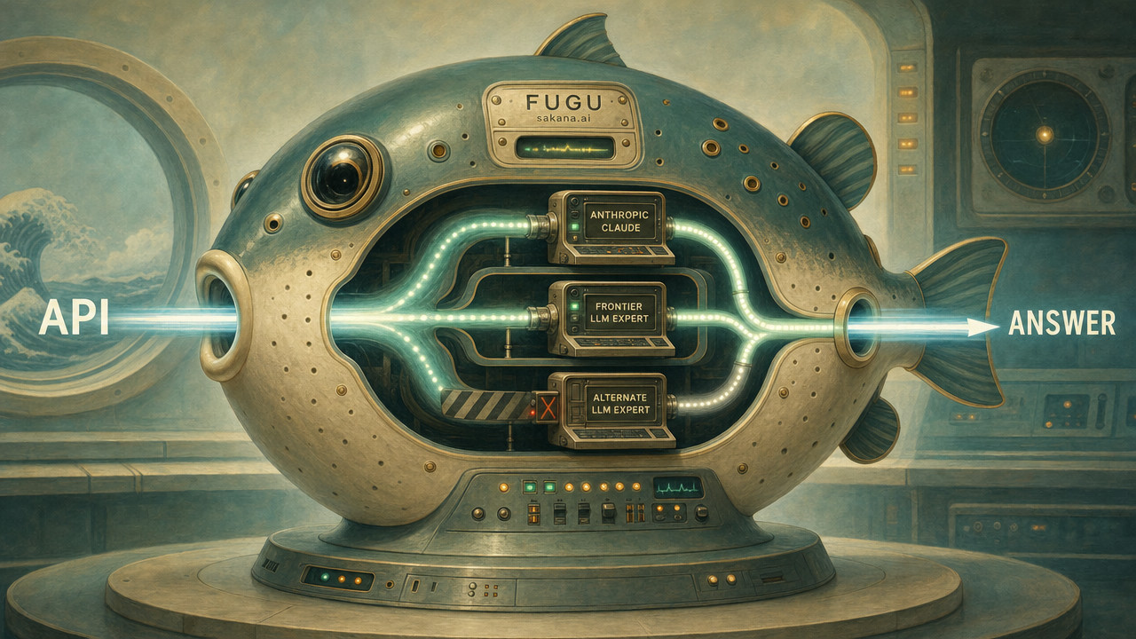Sakana AI запустила Fugu — единый API для роя из десятков LLM