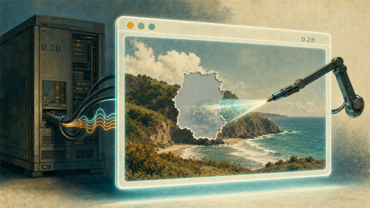 Запустил Moebius 0.2B в браузере через WebGPU с помощью Claude Code