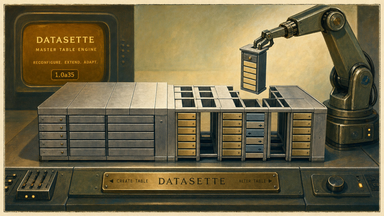 Datasette 1.0a35: новая эра управления базами данных с ИИ-интерфейсом